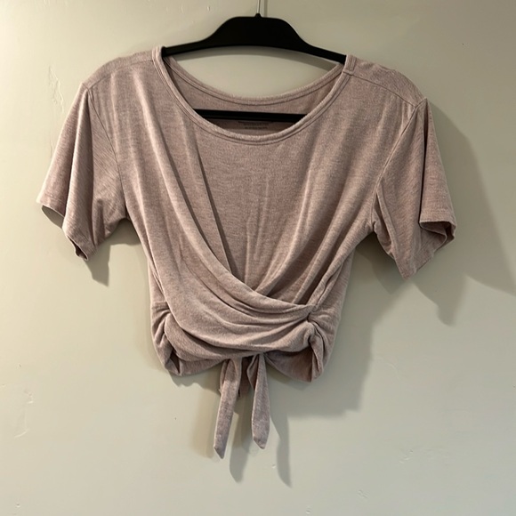 Victoria’s Secret faded purple XS wrap athleisure top. - Picture 1 of 2